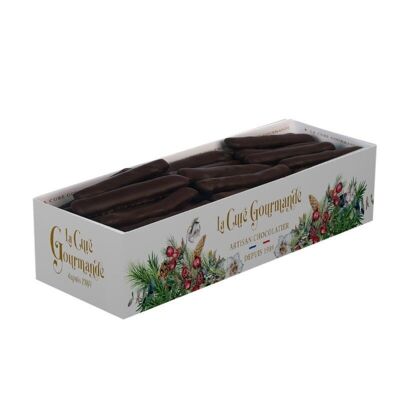 Case of dark chocolate orangettes 180gr