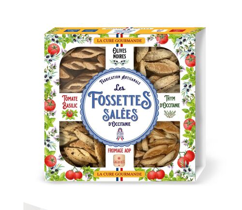 Assortiment fossettes salées