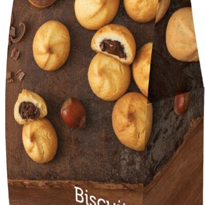 BUSTE PER DISTRIBUZIONE BISCOTTI RIPIENI DI CIOCCOLATO