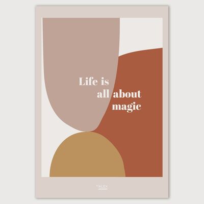 Magic Life - A3 Poster