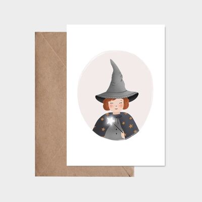 Cartolina - Costume da strega