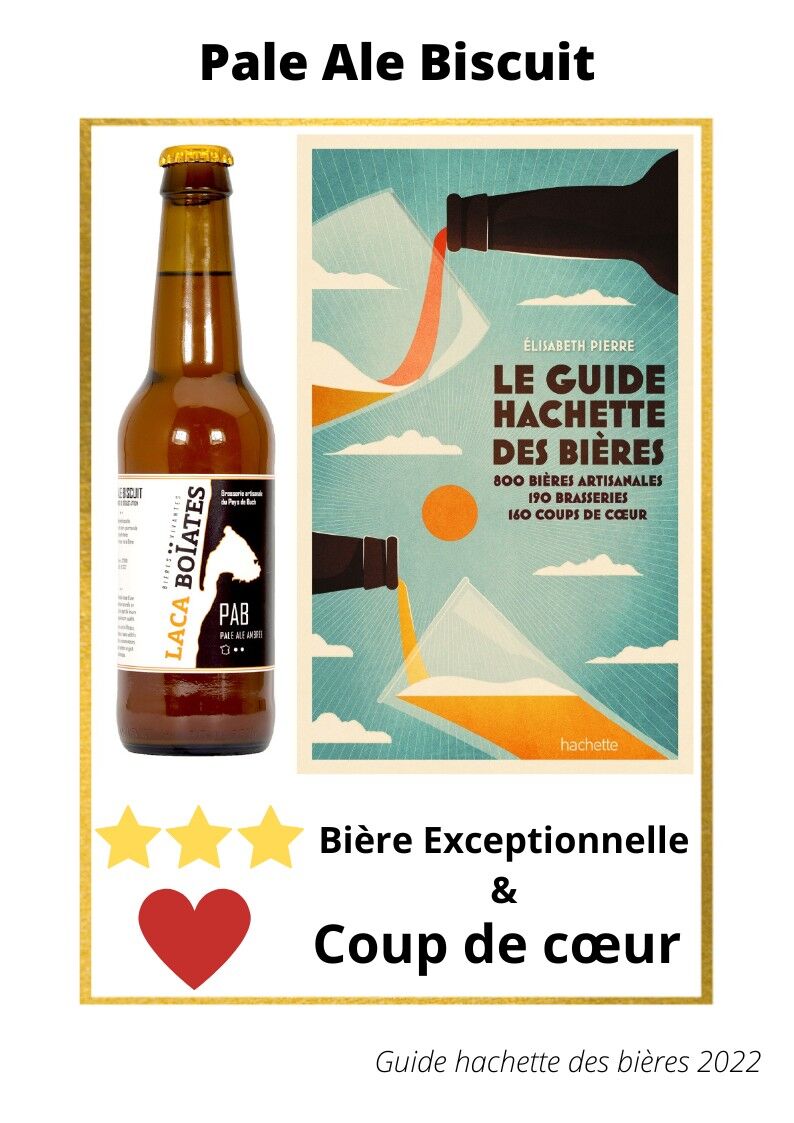 Pale Ale Biscuit, bière ambrée 33cl