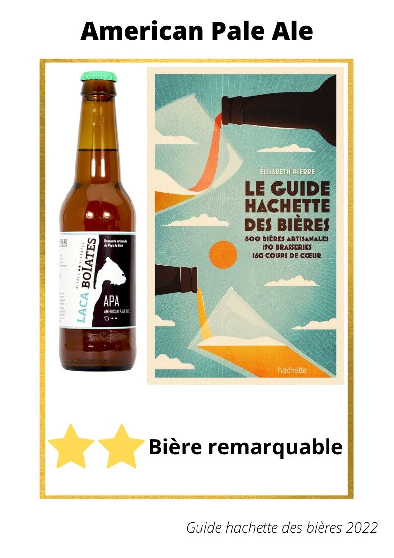 American Pale Ale, bière blonde 33cl