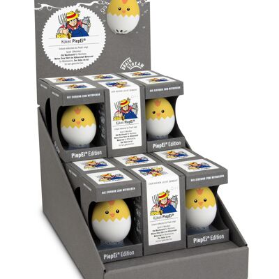 Display pulcino beep uovo / 18 pezzi / timer per uova intelligente