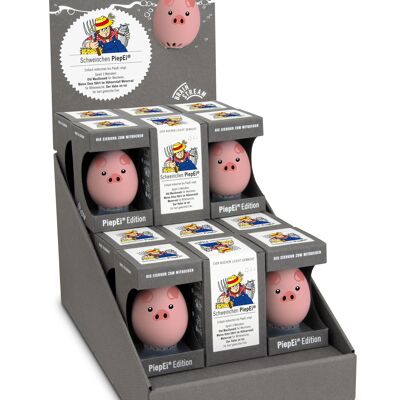 Visualizza uovo piggy beep / 18 pezzi / timer per uova intelligente