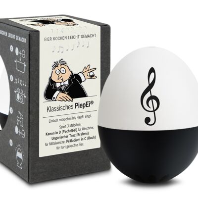 Uovo con segnale acustico classico / timer per uova intelligente