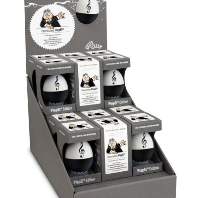 Display classic beep egg / 18 pieces / intelligent egg timer