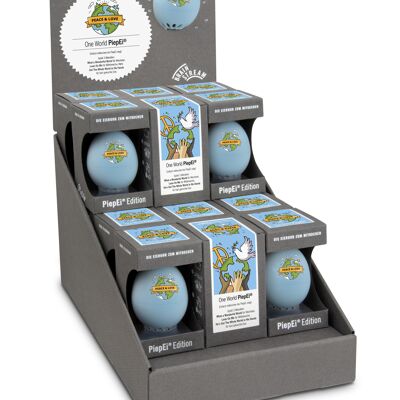 Display One World PiepEi / 18 pieces / intelligent egg timer