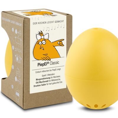 BeepEi Classic, amarillo / temporizador de huevo inteligente