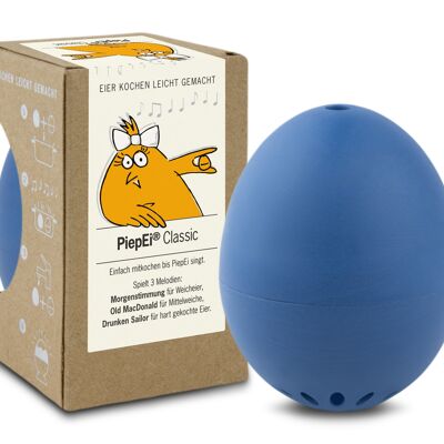 BeepEi Classic, azul / temporizador de huevo inteligente