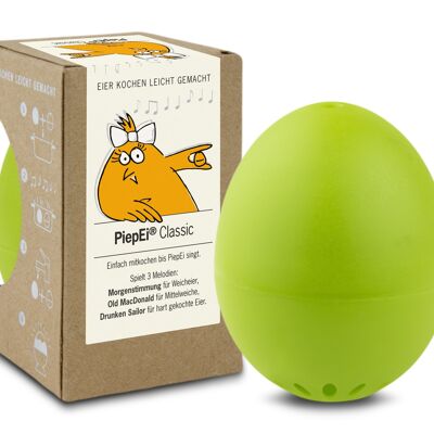 PiepEi Classic, light green / intelligent egg timer