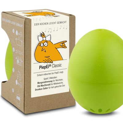 PiepEi Classic, verde claro / temporizador de huevos inteligente