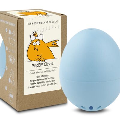 BeepEi Classic, azul claro / temporizador de huevo inteligente