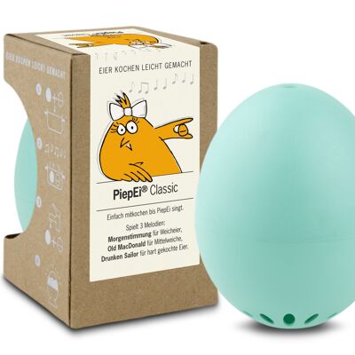 BeepEi Classic, turquesa / temporizador de huevo inteligente