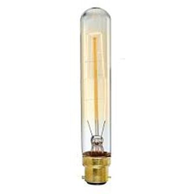 Vintage Filament Glühlampe Edison Tall Bulb Dimmbar B22 E27 Dekoratives Industrielicht ~ 2219 - T130 B22