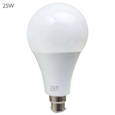 3 x energiesparendes LED-Licht, kaltweiße Birnen, B22-Bajonettschraube, Lampe 3 W-25 W GLS~2209 - 25W