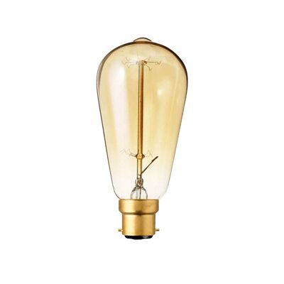Bajonett-Einrichtung Edison Vintage Filament Candle Light Lamp Bulb~2208 - ST64