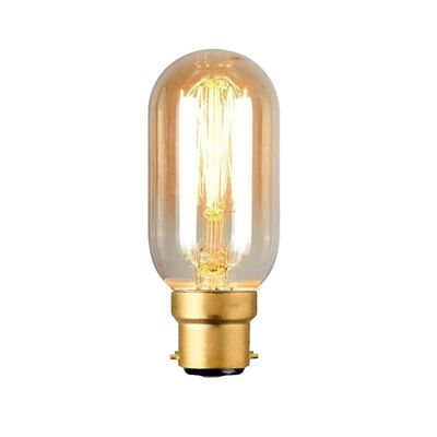 Bajonett-Einrichtung Edison Vintage Filament Candle Light Lamp Bulb~2208 - T45