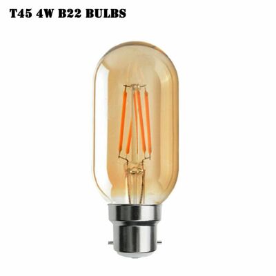 Vintage dekorative industrielle Retro Edison Bajonett LED Birne B22 Sockel Glühbirne ~ 2205 - T45 4W