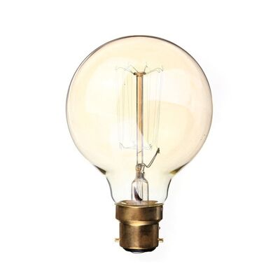 G95 B22 60W dimmbare Retro Globe Vintage Industriebirne~2199