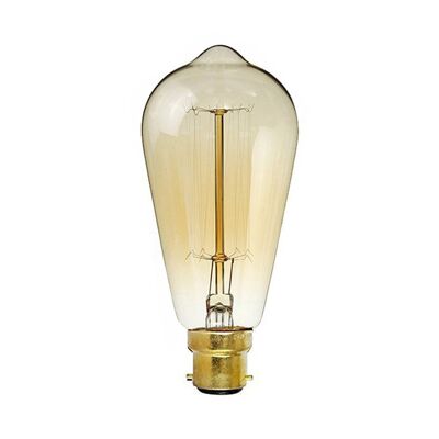 ST64 B22 60 W dimmbare Vintage Industrie-Glühlampe~2187