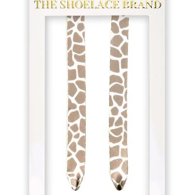 Classic Giraffe Beige - Lacci per scarpe