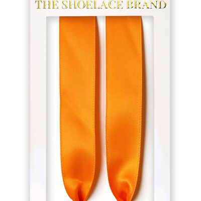 Seta arancione - Lacci per scarpe