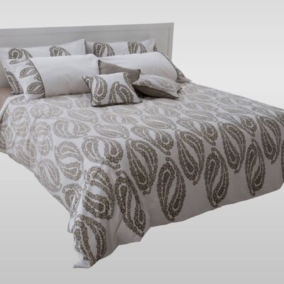 Set Bedsheet + 2 Pillowcases Cashmere All Over sauro (CL1019)