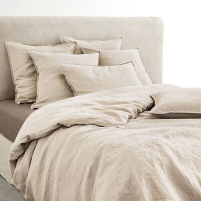 Linen duvet cover set + pillowcases (100000000000000000)