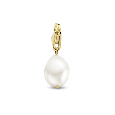 CO88 Stahl Charm mit Pearl IPG