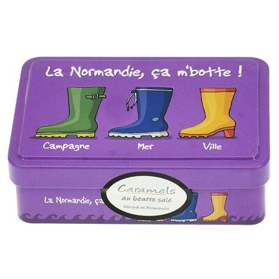 Box of caramels La Normandie, it kicks me 100g Heula