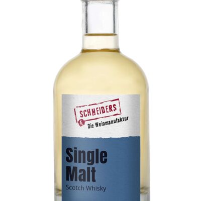 Whisky scozzese single malt