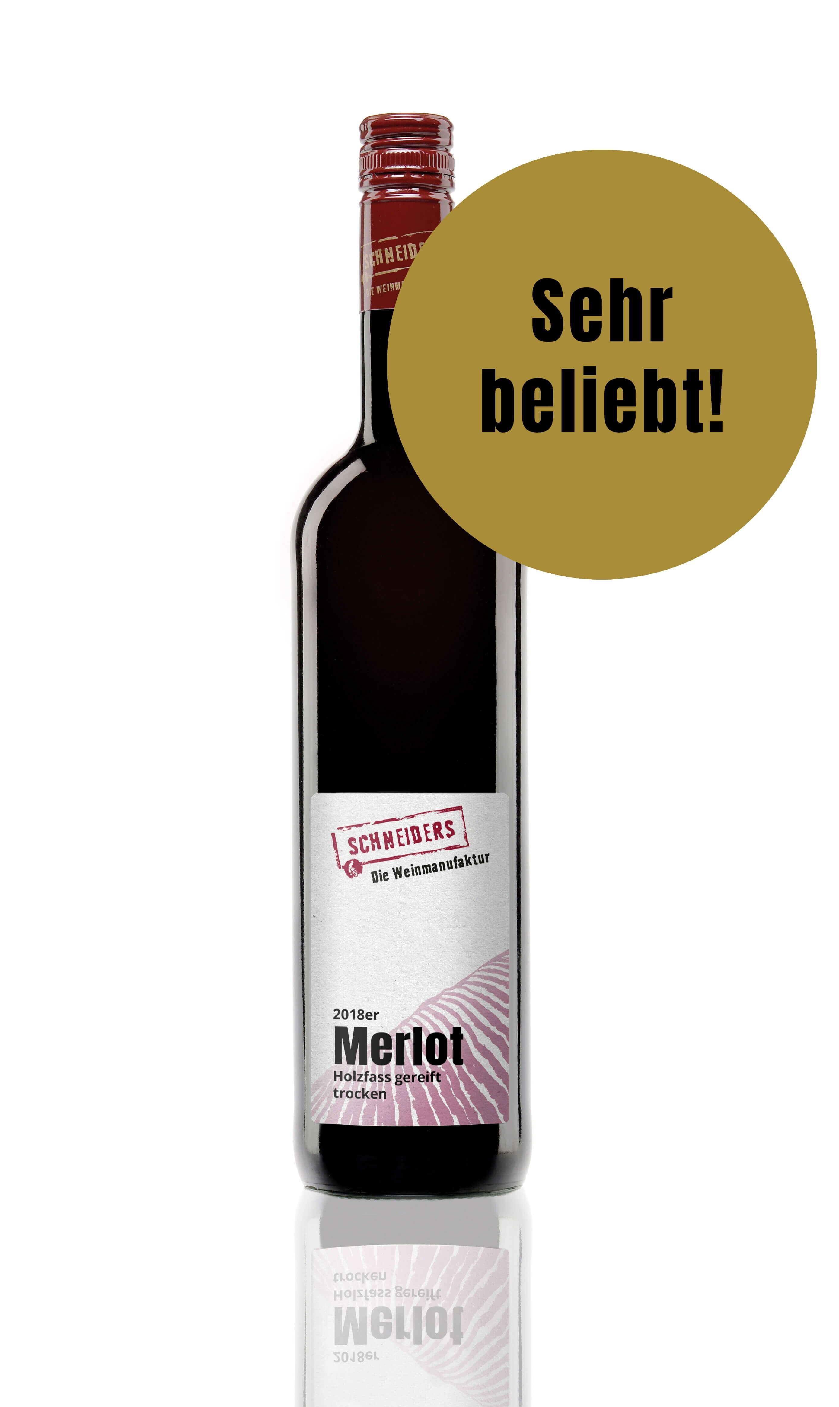 2018 Botte di rovere Merlot maturato, secco - 1er