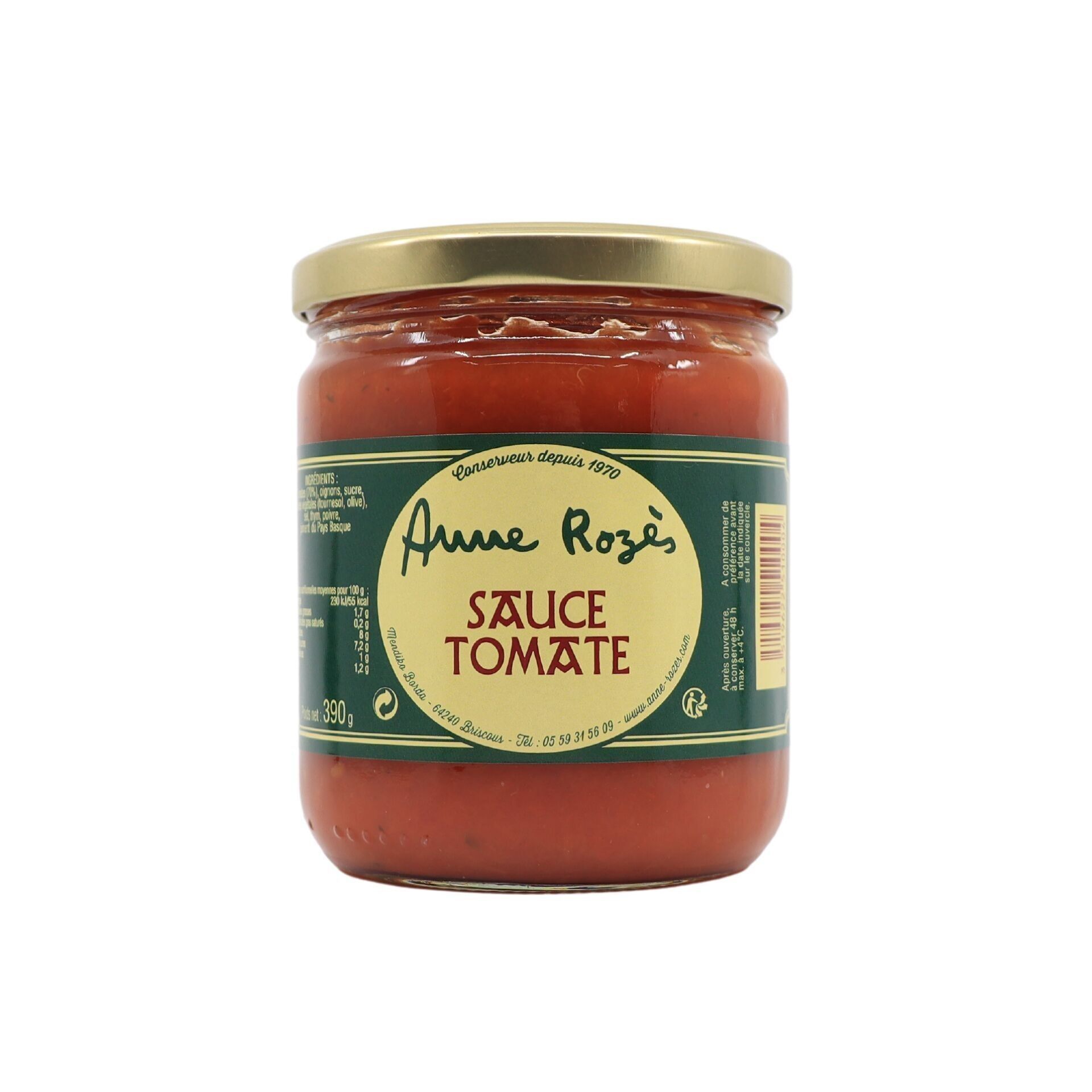 SALSA DI POMODORO 390g
