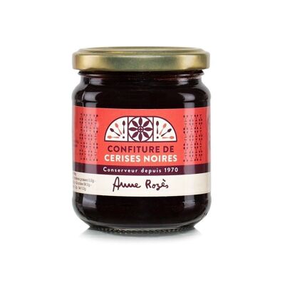 CONFITURE DE CERISES NOIRES 250g