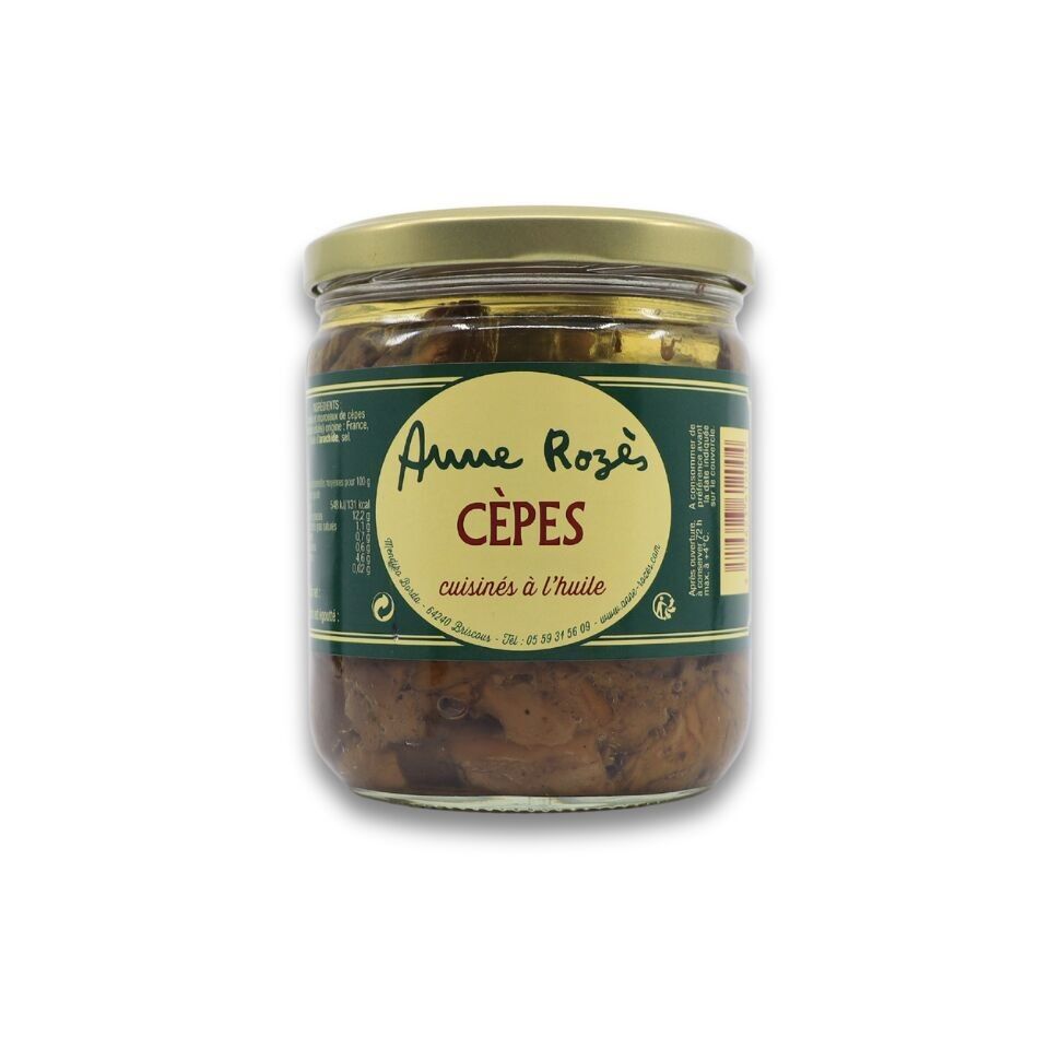 Funghi porcini cotti in olio 350g