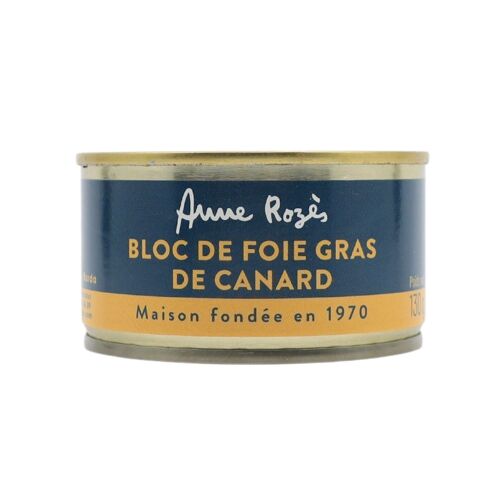 BLOC FOIE GRAS DE CANARD 130g