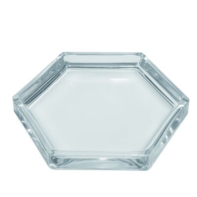 Glass Tomette Plate, Height 15mm (HEXA15MM)