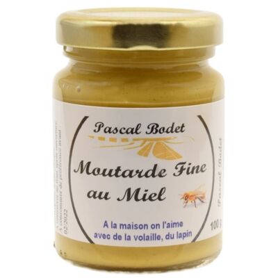 Mostaza Fina con Miel 100g - Pascal Bodet