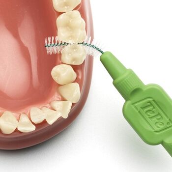 TePe Brossettes Interdentaires Originales éco-responsables x6 vert 0.8mm ISO 5 4