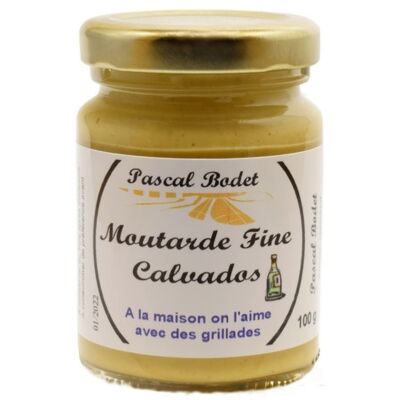 Fine Mustard with Calvados 100g - Pascal Bodet