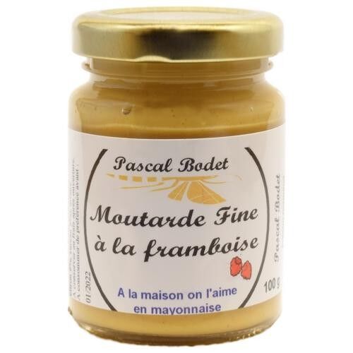 Moutarde à la framboise 100g - Pascal Bodet