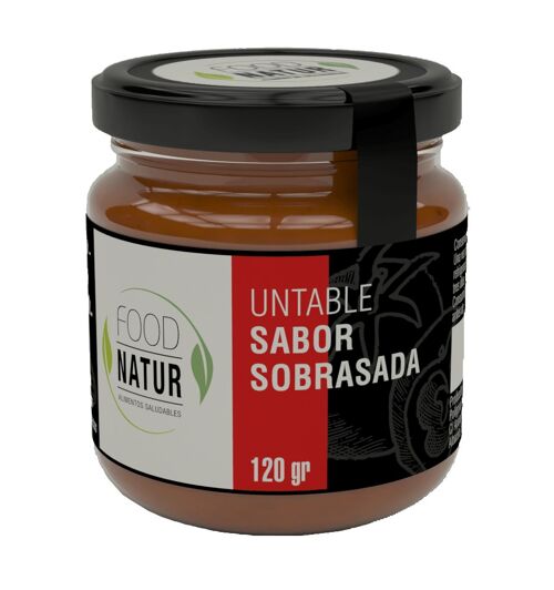 Untable 100% vegetal sabor sobrasada