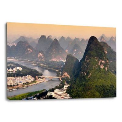 Chine 10MKm2 - Yangshuo au coucher du soleil