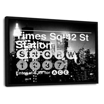 Subway City Art - Station Time Sq 42 6