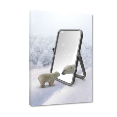 Ours dans le miroir