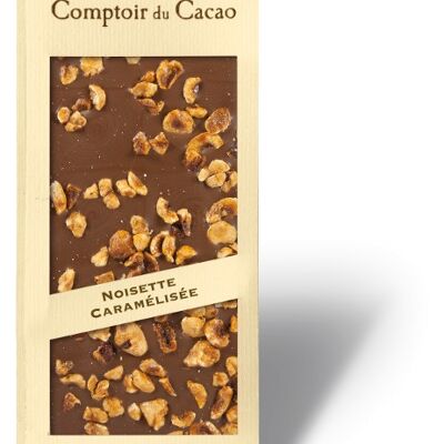 Tablette Noisettes caramélisées lait 90g