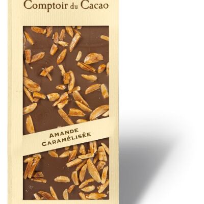 Caramelized almond milk bar 90g