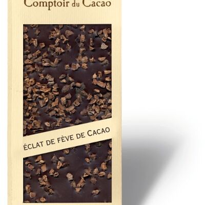 Dark cocoa beans 90g bar