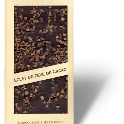 Tablette Fèves de cacao noir 90g